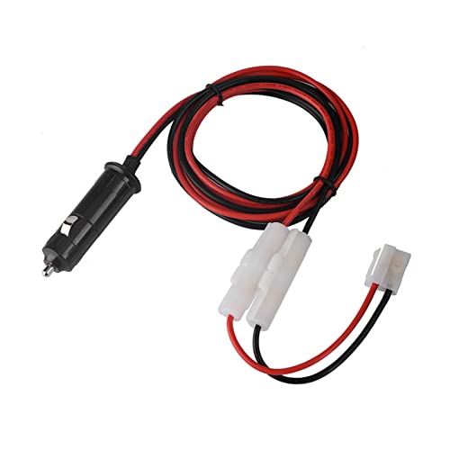 Car Mobile Radio Power Cable, T Shape Sigaret Lighter FT-7900 7800 8800 8900 1907 Sigaret Aansteker Vorm Installaties en anderemotive Kabels FT 7900