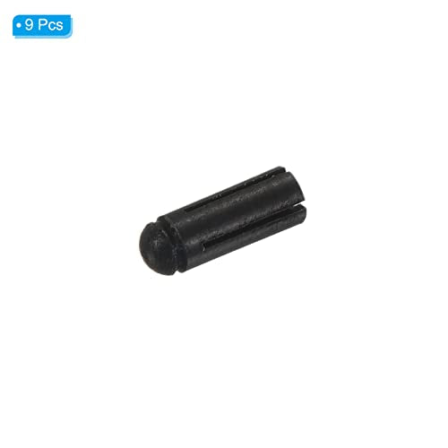 Dart Flight Protectors, aluminium dart accessoires Wing Savers voor stalen en plastic vluchten - 9 Pack (zwart) 3