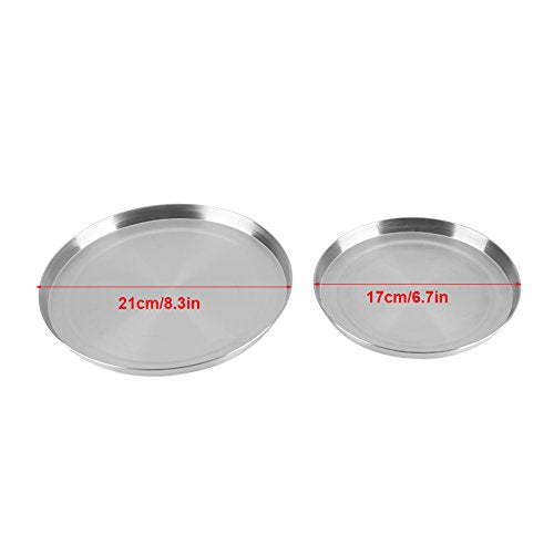 Stainless Steel Cooker Cover Set van 4 Roestvrij stalen beschermende deksel voor elektrische kookplaten