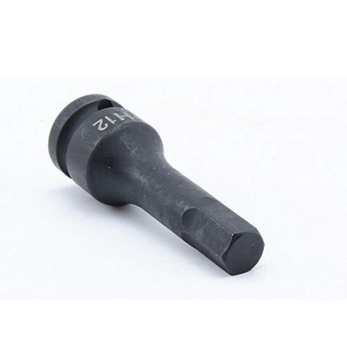 Hex Socket Bit 1/2" H8 Nut Driver Socket Hexagon Impact Driver Bit Hex Wrench (pakket van 1)