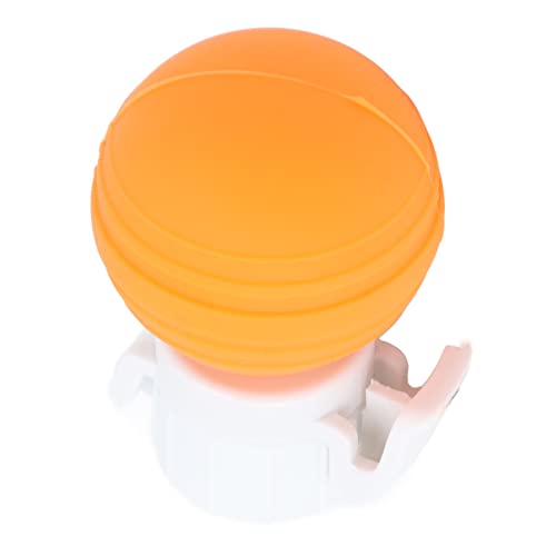 Fizz Keeper Pump Stopper, Duurzame Herbruikbare Siliconen Soda Fles Stopper (Orange) 3