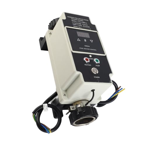 Zwembadverwarming Waterverwarmer Thermostat Digital Display Roestvrij stalen badkuip 4
