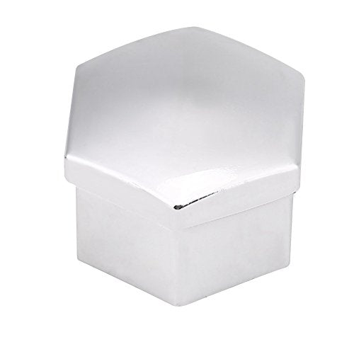 Notenhoes, Verpakking van 20, 19 mm, Wheel Nut Bolt, Hex Beschermkappen voor Wiel Noten, Chrome 3