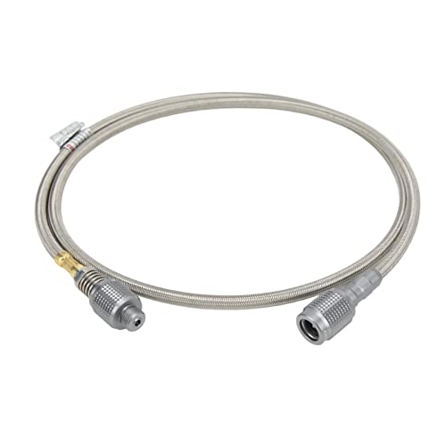 Gasslang Propane Adapter slang gas fornuis uitbreiding Buis Camping Stove uitbreiding Buis Roestvrij staal Gas uitbreiding Buis Propane slang Adapter