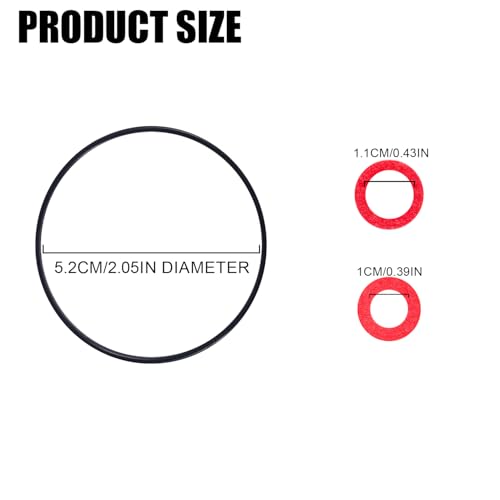 9 stuks Carburator Float Chamber Pakkingset, Float Chamber Pakking en Bolt Ring Gaai Maai Maai Pakkingen Delen Accessoires Geschikt voor GX240 GX270 GX340 GX390 Motor