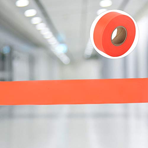 Fluorescent Markering Tape Hunting Trail Tape Markering Lint Roll voor Tree Markering Grenzen Note (Orange) 4