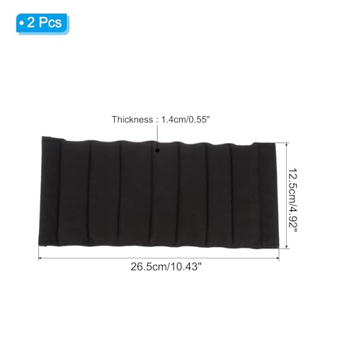 Cameratas Divider, 2 stuks 26,5 cm x 12,5 cm x 1,5 cm Shockproof Camera Bag Inserts, Scheiderpad, Beschermende Lens voor Nikon Camera, DSLR Bescherm Bag Organizer, Universeel