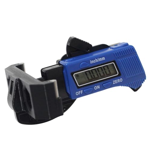 2GT Timing Belt Tensiometer Metaalhulpmiddel, riemspanningsdetectie meten Nauwkeurige riem Elastische Synchroon compatibel met Voro VZBOT 3D-printers(Met Batterij)