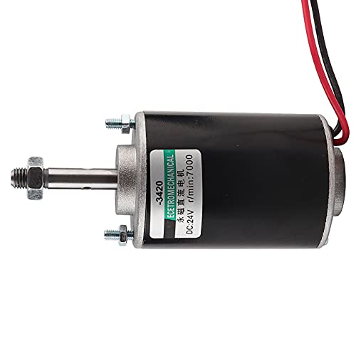 24V 30W elektrische motor hoge snelheid CW/CCW permanente magnet DC Motor voor DIY Generator 7000rpm 3