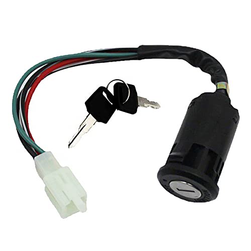 5 st ontstekingslot, waterdichte motor ontstekingslot 4 wires plug voor Off-road Motor Atv Dirt Bike 3
