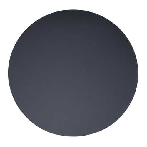 3D Printer Gebouwd Plate Ronde Carbon Crystalline Silicium Glas PEI Plate Flexibel Seersteel Platform 4mm Dikte 240mm Diameter 3D Printer Bed Platform