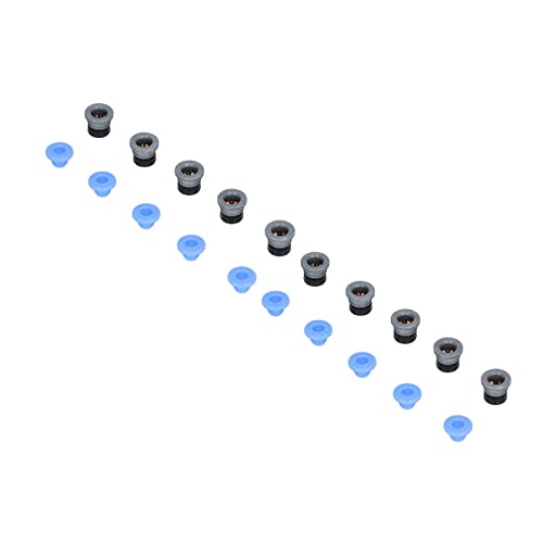 10 Set Pneumatische Valve Connector Pneumatische Fitting Push Connector Head voor Extruder 3D Printer Accessoires PTFE ECAS04 Quick In Fitting Pipe Fittings, standaard