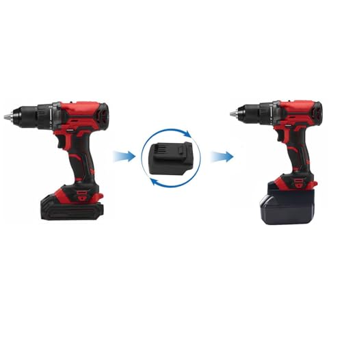 Li Ion Batterij Converter Adapter voor 18V BL1815 BL1820 BL1830 BL1840 Batterij, Compacte Batterij Adapter Compatibel met voor SKIL 20V li ion batterij elektrisch gereedschap 3