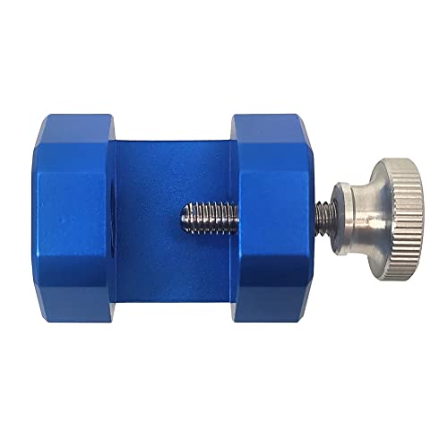 14mm Universal Precision Car Spark Plug Gap Tool,Billet Aluminium Spark Plug Caliper Threaded Spark Plugs (Blue) 4