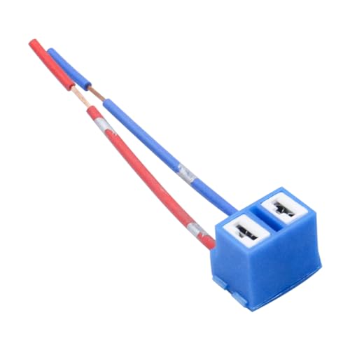 Zee 5PCS H7 Keramische Harnas Connector Vrouwelijke koplamp bolhouder Bedrading H7 Lamp huisvesting 3