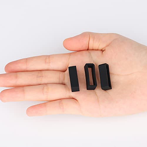 6 st Siliconen horloge bandhouder Gesp voor Siliconen horloge band voor Smartwatch vervanging 3