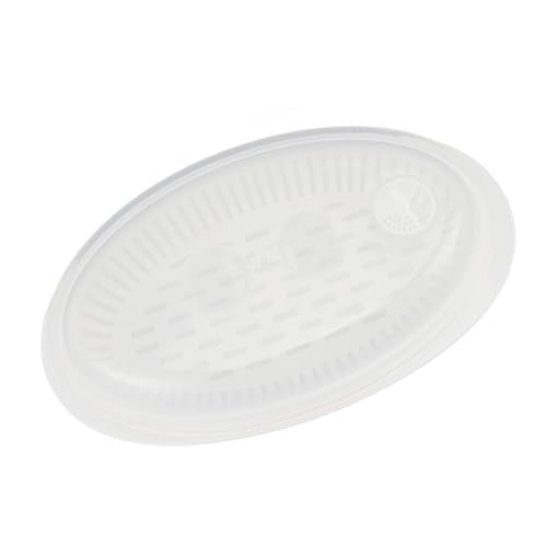 Magnetron Vis Groenten en Pasta Stoom, Vis Stoomcontainer met deksel, snelle warmtegeleiding, Magnetron Fish Hob