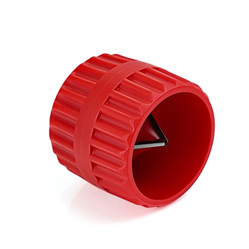 PE Pipe Deburrer, 2-in-1 Koperen Pipe Deburrer, Pipe Deburrer, Plastic Tube, Universal Koperen Tube, Binnen en Buiten Tubes, 5-38mm, Binnen en Buiten Malen Cutter