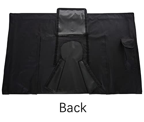 Sea Universal Weatherproof Outdoor TV Cover Weatherproof Universal Weather Protection for 30-32 Inch TVs Black 5