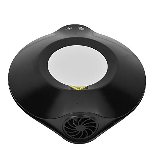 USB C Drank Verwarmer en koeler USB Drinkkoeler ABS USB Power Office thuis Koude Hot Dual Purpose Onderzetter Koffiebeker Geïsoleerde Pad Mat (Zwart) (Zwart) 3