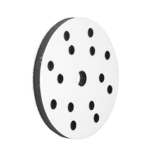 150mm Zachte Pad Savers + Schuren Zachte Pad, Diameter Zachte Buffer Sponge Interface Kussen Pad voor Schuren Pad 150mm (15 holes) 4
