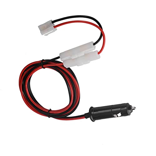 Car Mobile Radio Power Cable, T Shape Sigaret Lighter FT-7900 7800 8800 8900 1907 Sigaret Aansteker Vorm Installaties en anderemotive Kabels FT 7900 4