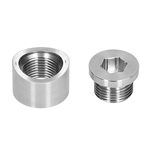 Plug voor Lambda sonde, gelaste spound nut, roestvrijstalen accessoire M18x1,5 voor klantspecifieke uitlaatsystemen, spound mounts, noten