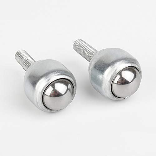 2 st. Bolt type Carbon Steel Ball Bearing Unit Table Conveyor Roller Ball voor Transmission System, Voeding System (CY-19D, M6 Man Thread)