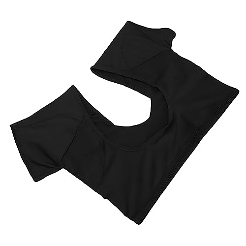 Onderarm Sweat Vest Wasbaar Onderarm Sweat Pad Onderarm Sweat Bescherming voor vrouwen meisjes ademend en snel drogen, zwart (XL) 3