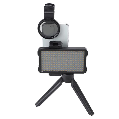 Tattoo Photo Fill Light, oplaadbare 180 LED Chips, Verstelbare Kleurtemperatuur en Helderheid Lamp voor Tattoo Artist Work Photography, Live Broadcast, ABS Materiaal