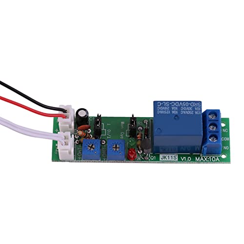 Dubbel instelbare oneindige cyclusvertraging module relais module module (DC 5V 0-30 minuten verstelbaar)