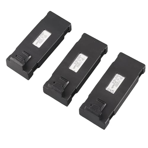 RC Drone Lithium Batterij voor E88 E88Pro LSE525 E525Pro Andere afstandsbediening vliegtuigen met 3 in 1 draagbare oplaadkabel, Quadcopter Accessoires met bescherming tegen (2600mAh)