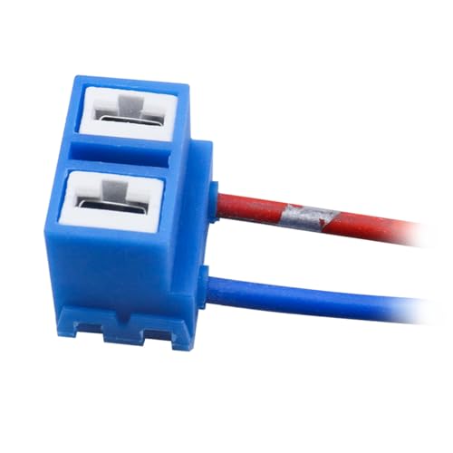 Zee 5PCS H7 Keramische Harnas Connector Vrouwelijke koplamp bolhouder Bedrading H7 Lamp huisvesting 5