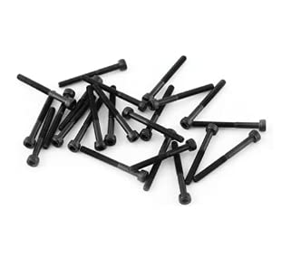 M3 Assortiment Set Schroeven Bouten Cilinderkop Hexagon Holle panelen Legering Staal M3 x 4-50 mm (M3 x 30 mm, Gedeeltelijke Thread-50 stuks) 3