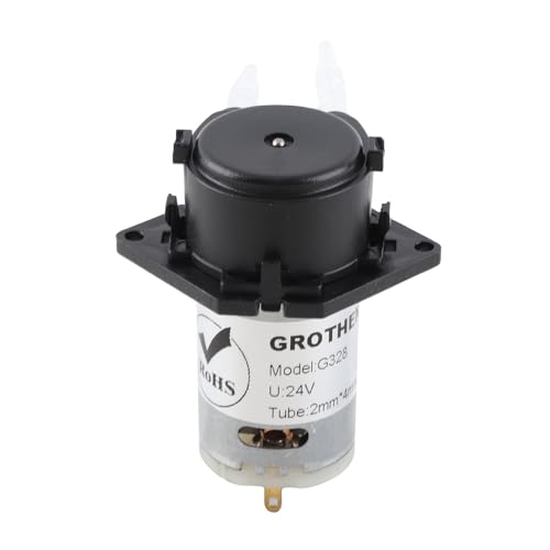 Peristaltische pomp, DC 24V Peristaltische pomp, Mini zelfoplossende pomp, waterzuigpomp, lage geluidswaterpomp, kliktype, draagbare krachtige waterpompen 4