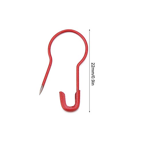 300st/Set Gourd Vorm Pins, Kleurrijke Gourd Tag Craft Safety Pins, metalen clips Kleding Accessoires (10