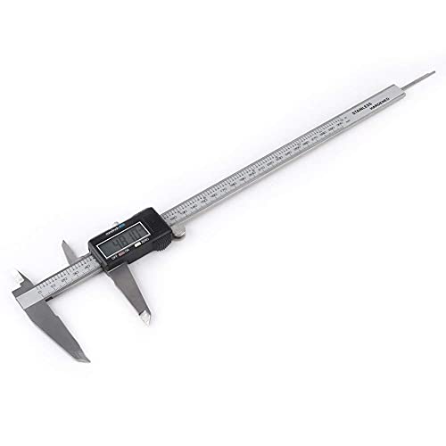 Quality Electronic Digital Vernier Caliper Inch/Fractions/Millimeter Conversion 0-12 Inch/300mm Roestvrij stalen body met Extra Large LCD scherm Auto Off Aanbevolen meetgereedschappen