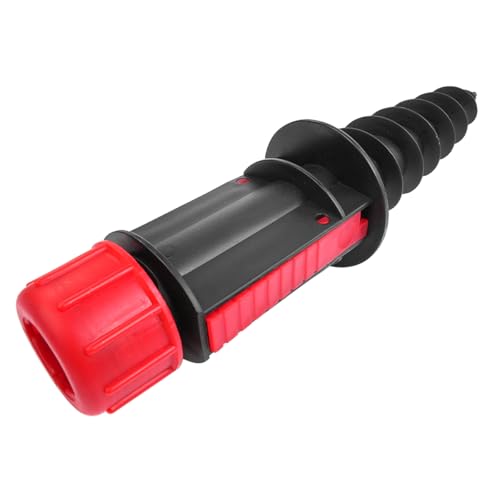 Parasolstand met vloeras voor strand of vloer, met vloeras en haak, voor Parasolpolen tot 22-32 mm lengte, zwart