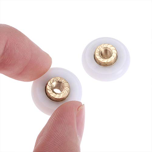 Vervangende Douche Deur Rollers Renners Wielen voor Badkamer keuken deur (19mm) 4