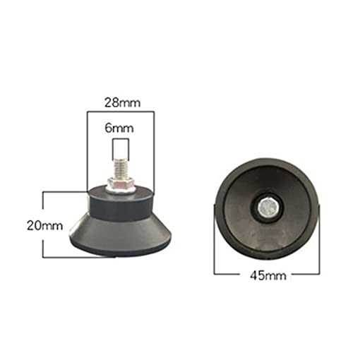 4PCS Luchtcompressor Rubber Voeten, Shock Absorptie Rubber Kussen voor Vacuümpomp Olie Gratis Kleine Air Compressor Accessoires