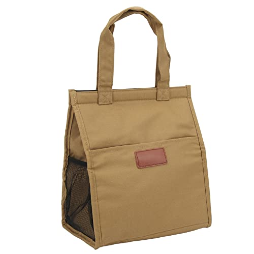 Lunchzak, waterdichte thermische koeltas voor kantoor (Khaki)