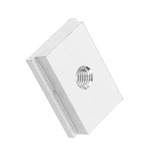 10 st M6 T-Slot Nut, Aluminium T Schuifmoer T-Thread Schuifmoer T-Thread Schuifmoer blok slot bevestigen houtbewerking gereedschap 3