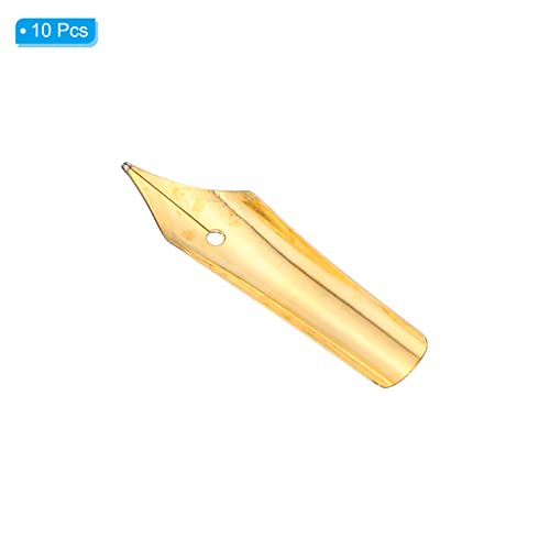 0,5-0,7mm Lijn Breedte Fontein Pen Spring Vervanging 10 Pack 304 Roestvrij stalen inkt druppels Kalligrafie Pen voor het tekenen van 2 kleuren 3