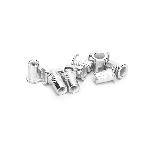 Rivet Nut, 200 stuks verpakt Aluminium Rivet Nuts bevestiging accessoire M6 5