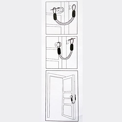 Deurstop stoppen touw de deur lammelen stopper deur knoop handgreep stopper huisdier tanden beschermers bewaker decoratief
