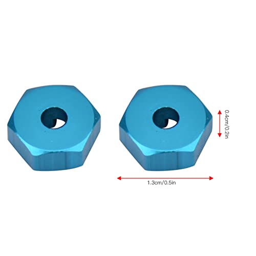 Rad Hex Adapter, 4 stuks ̈1cke Metall 7mm bis 12mm Rad Hex Hub Adapter f ̈1r RC Ersatzteil RC Auto Upgrade Teile 3