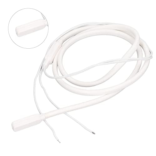 Verwarmingskabel voor leidingen, verwarmingsleiding, waterleiding, 1 m, siliconenrubber, elektrisch, waterdicht, vorstbescherming, AC 220 V, 40 W, Standaard 3