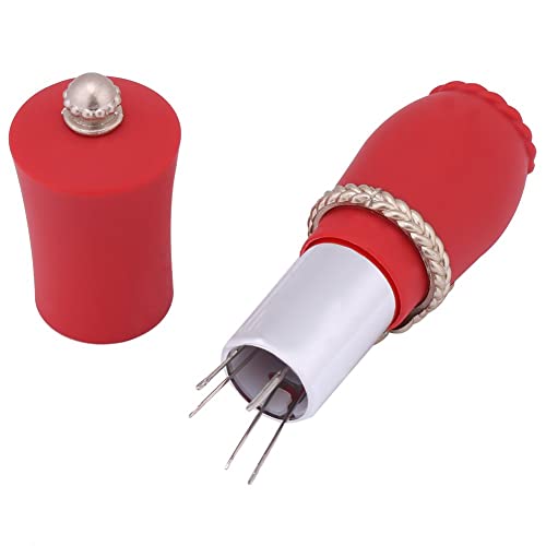 Pin Pillow Lipstick Shaped Pin kussen draagbare naald Pinkussens Naaipin houder met naalden voor hand DIY Craft (Rood) 3