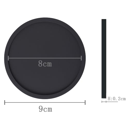 16 Stuks Siliconen Drinkonderzetters, Ronde Mokken Onderzetters Non-Slip Wasbare Cup Matten Onderzetters Pads Heat Resistant Cup Mat voor thuis Bar Office Koffie Beer Tea Mug