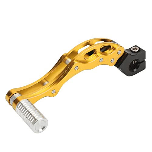 Kickstart Lever,Motorcycle Kickstart Lever,Universal Aluminium Legering Hoge sterkte Starter Lever voor Motorfiets Scooter(Gold)